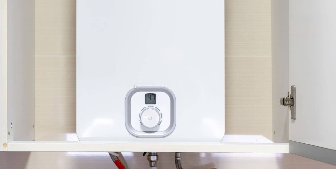 install propane tankless water heater