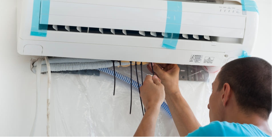 ductless split air conditioner installation