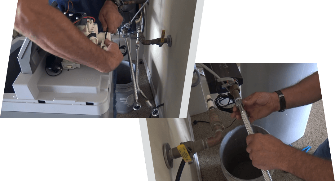 install a water softener