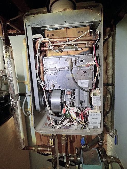 repair a boiler