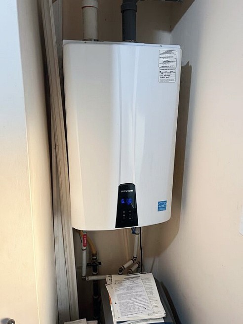 how to install a tankless water heater