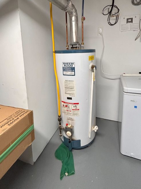 tank water heater install