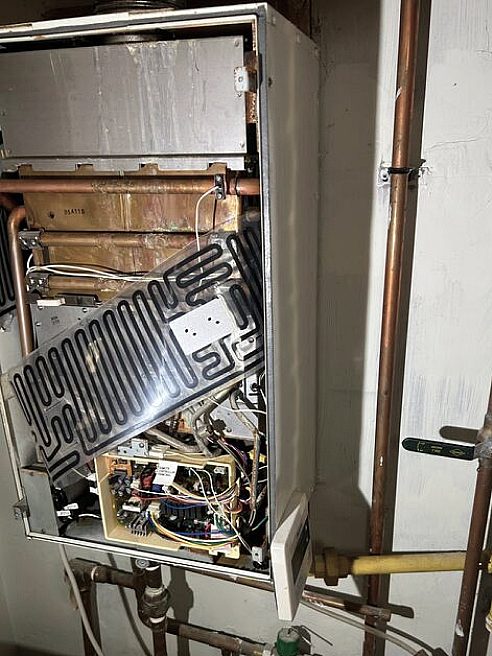 tankless gas water heater maintenance