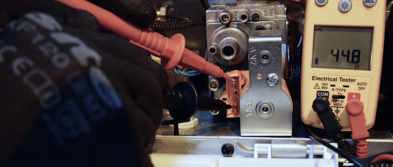 boiler gas valve troubleshooting