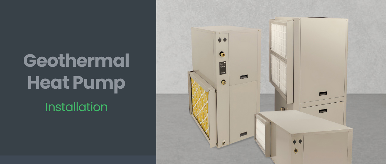diy geothermal heat pump installation